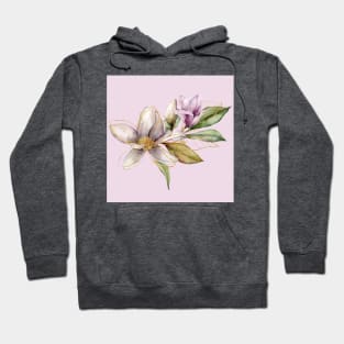 Magnolia Flowers Hoodie